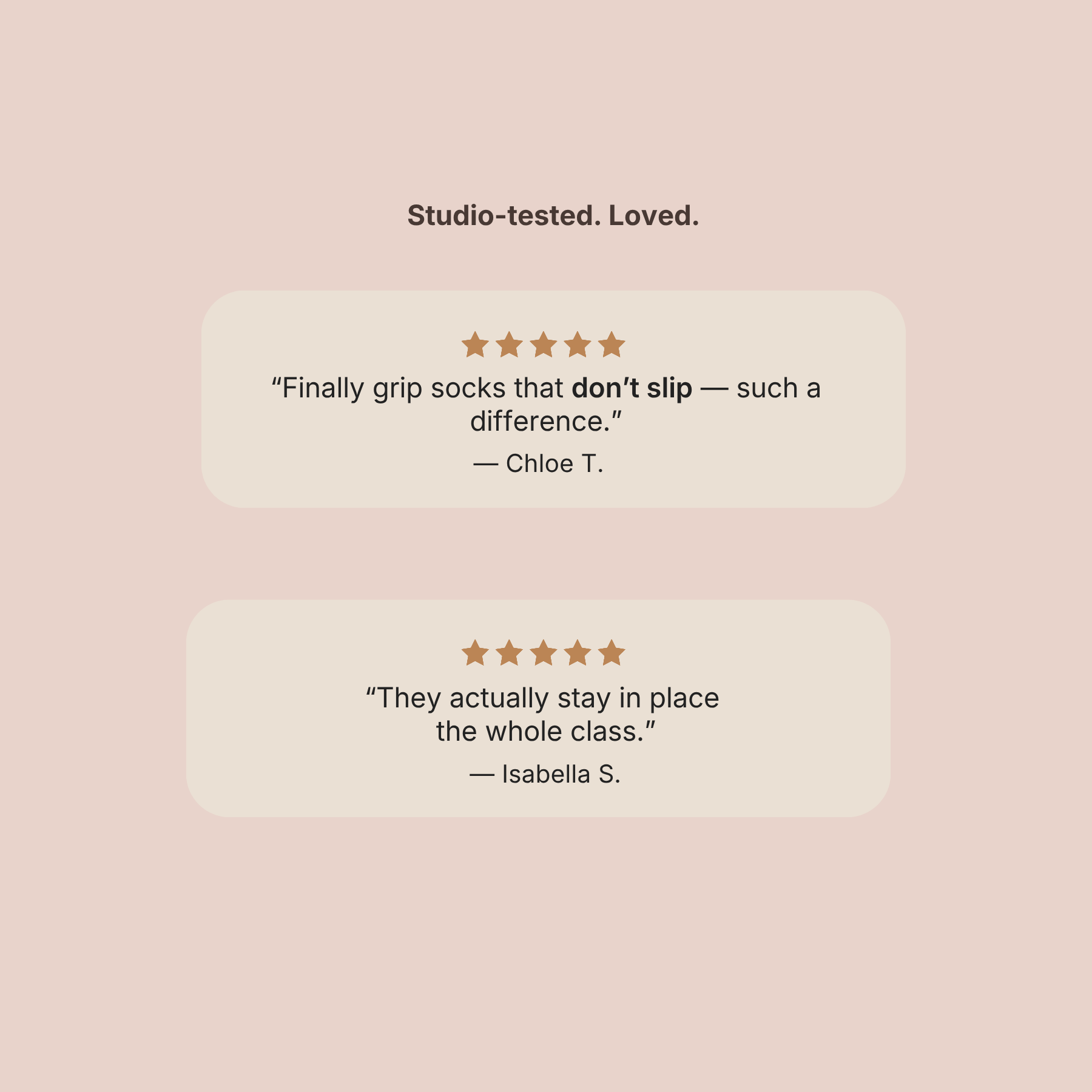 Élan Ballet Grip Socks